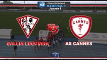 Résumé du match G. LUCCIANA 2-1 AS CANNES Saison: 2019/2020 J8 Championnat de N3 ASCTV