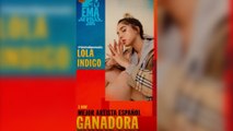 Lola Índigo se alza con el MTV a Mejor Artista Española