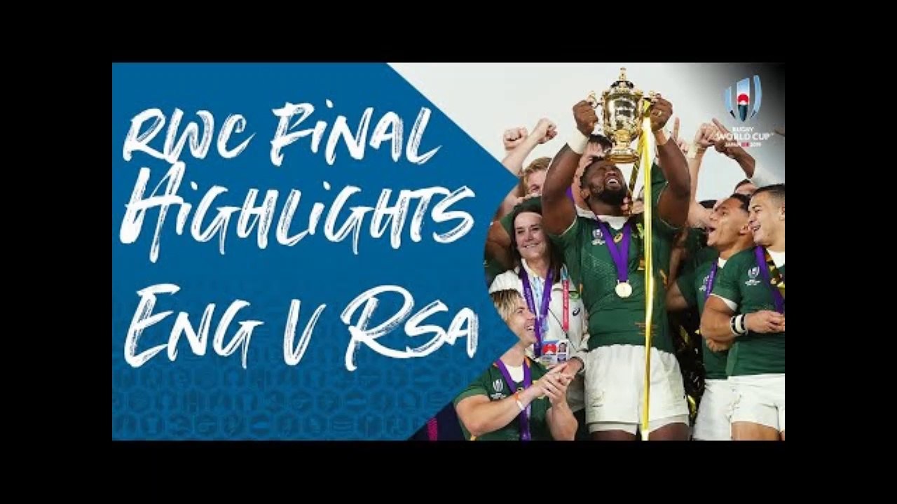 Rugby World Cup Final Highlights England v South Africa video Dailymotion
