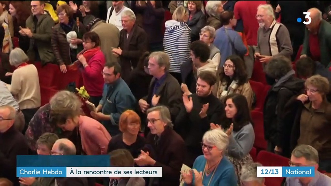 Charlie Hebdo : la rédaction à la rencontre de ses lecteurs