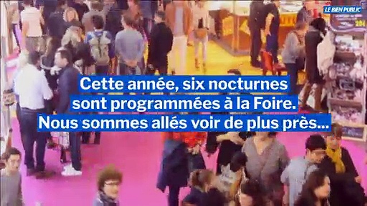 Un jour de Foire, une vidéo : quand vient la nocturne, on parle fort !