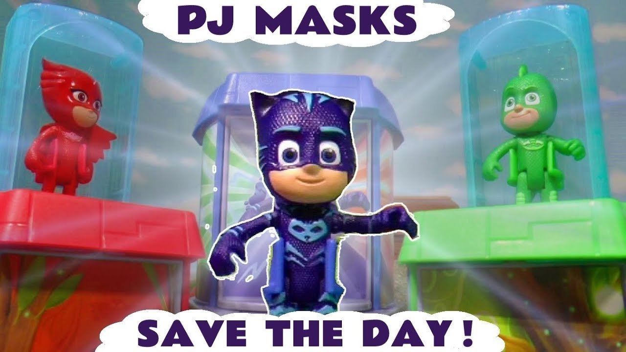 PJ Masks Rescue the Day with Thomas and Friends and Funny Funlings in this Toy Story Superhero Family Friendly Full Episode English