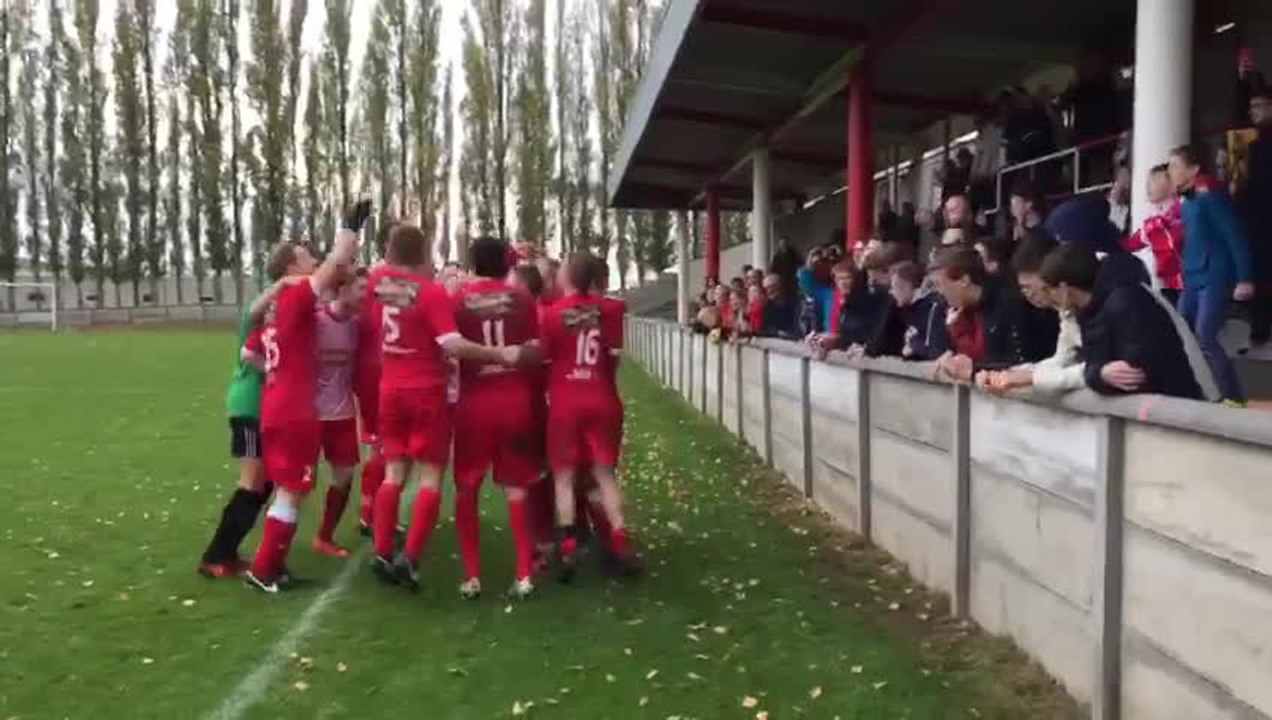 Foot coupe Hainaut l'exploit du RFC Luingne devant Houdeng