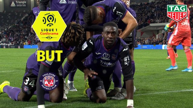 But Yaya SANOGO (15ème) / Toulouse FC - Olympique Lyonnais - (2-3) - (TFC-OL) / 2019-20