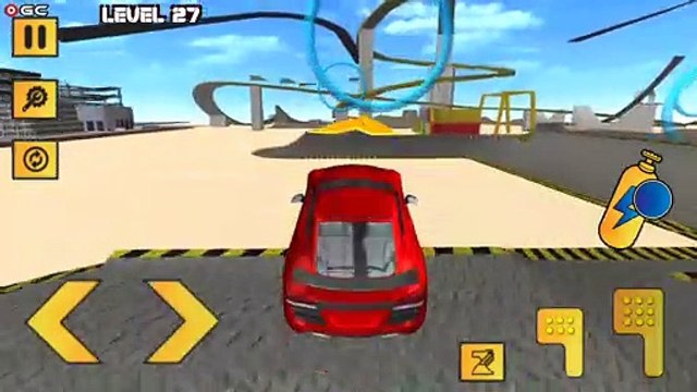 Extreme Stunts Tracks Stunt Car Driving Games 19 Checkpoints Android Gameplay Video #3