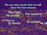 The Seasons ~ 'Rock' N Learn: Spanish