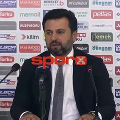Bülent Uygun: "Allah'ın izniyle Kayserispor ligde kalacak"