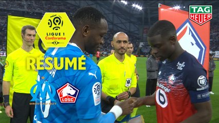 Olympique de Marseille - LOSC (2-1)  - Résumé - (OM-LOSC) / 2019-20