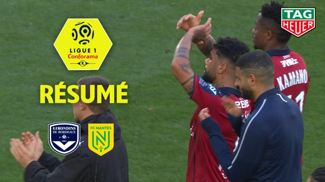 Girondins de Bordeaux - FC Nantes (2-0) - Résumé - (GdB-FCN) / 2019-20