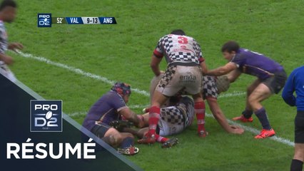 PRO D2 - Résumé Valence-Angoulême: 18-13 - J09 - Saison 2019/2020