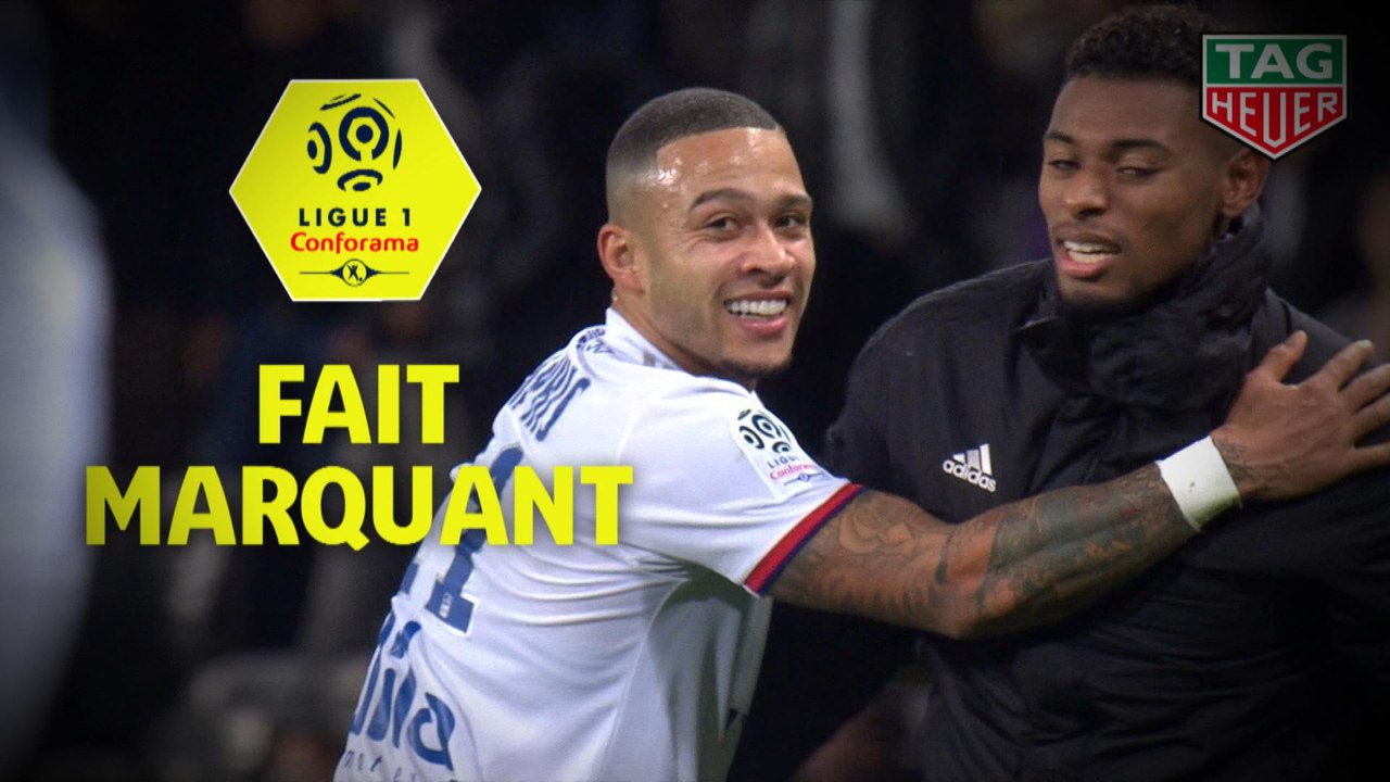 Depay porte Lyon avec un magnifique doublé! 12è...