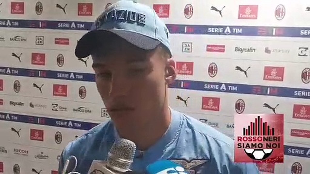 Correa in zona mista dopo Milan-Lazio