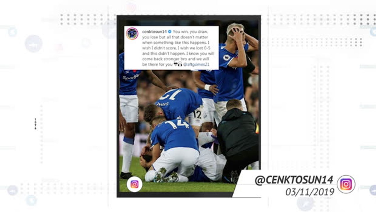 Socialeyesed - Gomes suffers horror injury