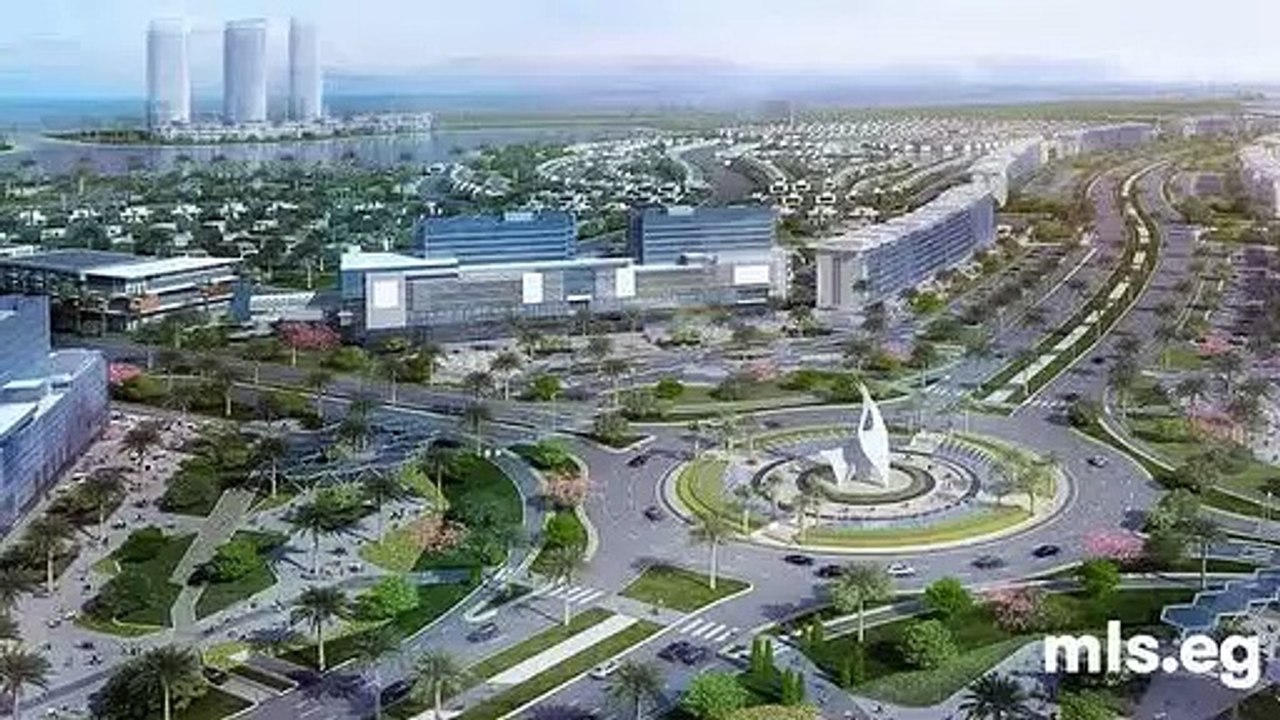 For Sale 3 BR Apt 185 m in Down Town New Alamein City North Coast