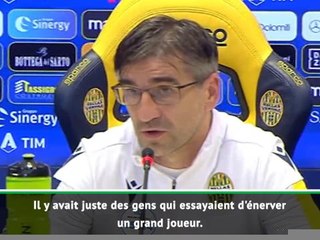 11e j. - Le coach de Verone nie tout chant raciste à l'encontre de Balotelli