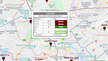 Download Video: दिल्ली-एनसीआर में प्रदुषण खतरनाक स्तर के कई इलाकों में AQI 900 के पार