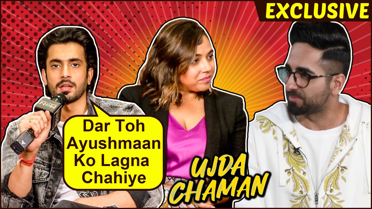 Sunny Singh And Maanvi Gagroo REACT On Ayushmann Khurrana’s Bala Controversy | Ujda Chaman EXCLUSIVE