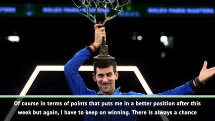 Djokovic hoping for end of year number one shootout with Nadal