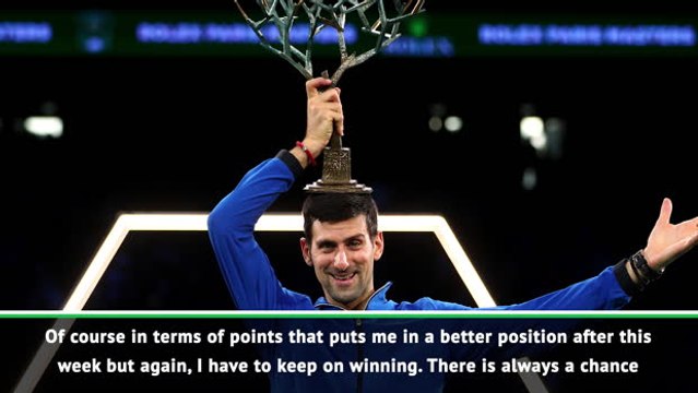 Djokovic hoping for end of year number one shootout with Nadal