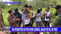 Mga residenteng na-trap noong lumindol, nasagip ng PHL Air Force