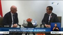 Bertemu Presiden FIFA, Jokowi: Indonesia Siapkan 10 Stadion Gelar Piala Dunia U-20