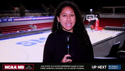 SMU MBB Wins Home Opener