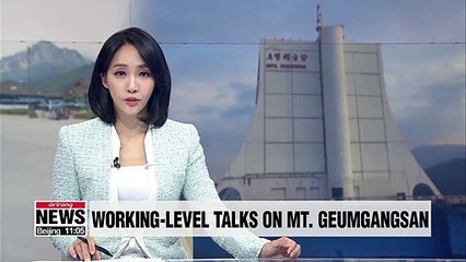 S. Korea calls for working-level talks with N. Korea on Mt. Geumgangsan tours