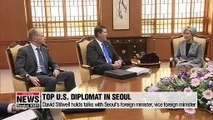 Senior U.S. diplomat holds talks with Seoul's foreign minister as GSOMIA termination looms