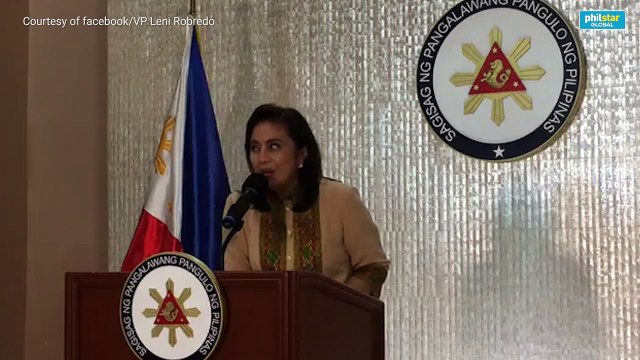 VP Robredo accepts drug czar post