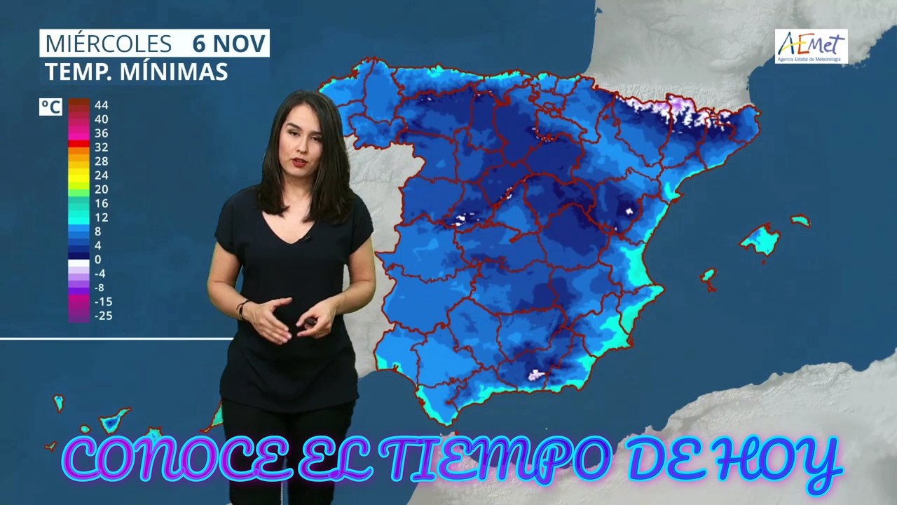 Conoce El Tiempo de Hoy Miércoles 06 de Noviembre de 2019