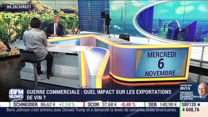 Guerre commerciale : quel impact sur les exportations de vins, Valérie Guérin – 06/11