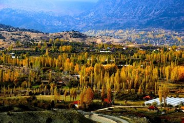 Antalya'da renklerin sonbahar dansı