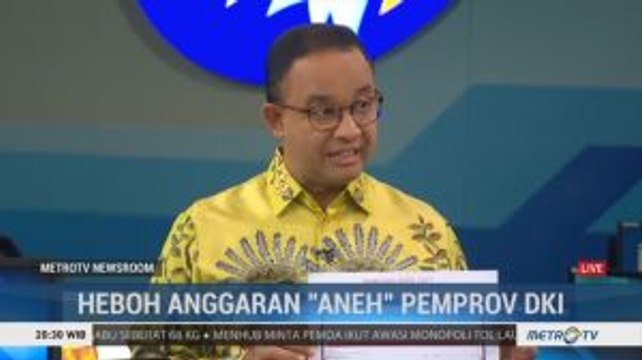 Heboh Anggaran 'Aneh' Pemprov DKI (2)