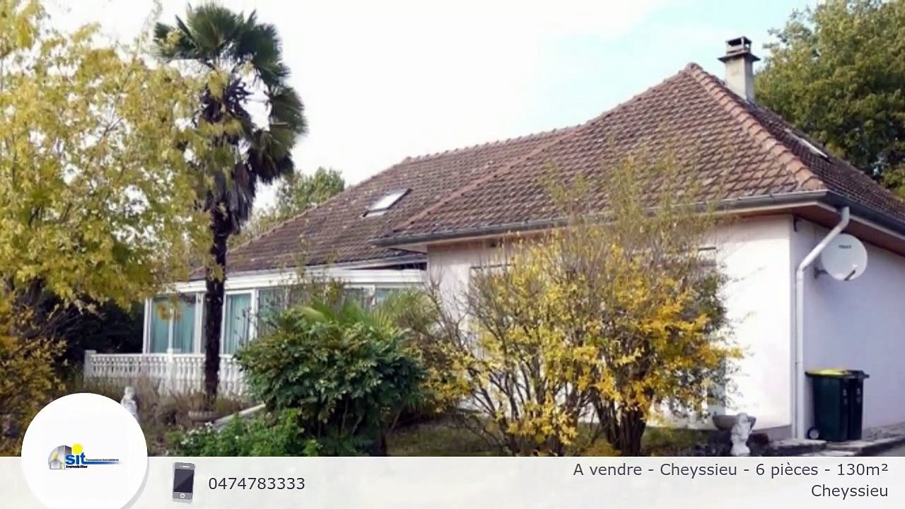 A vendre - Cheyssieu - 6 pièces - 130m²