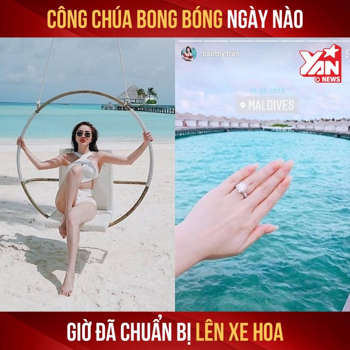 BẢO THY - CÔNG CHÚA BONG BÓNG NGÀY NÀO GIỜ ĐÃ CHUẨN BỊ LÊN XE HOA II YANNEWS