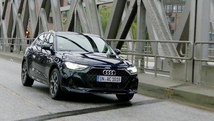 The new Audi A1 citycarver in blue Driving Video