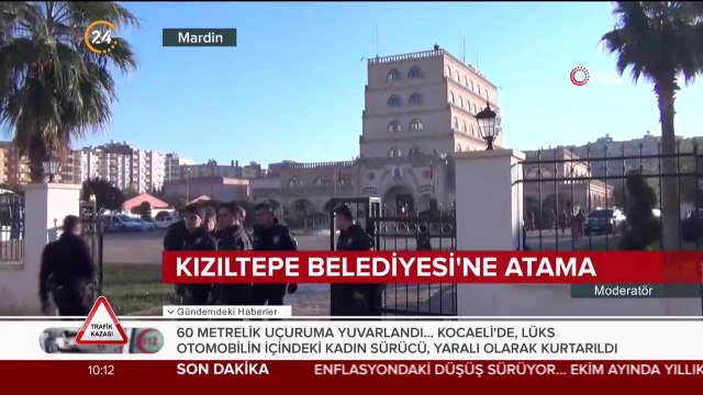 Mardin'in Kızıltepe Belediyesi'ne kayyum