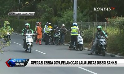 Jelang Hari Terakhir Operasi Zebra, Jumlah Pelanggar Menurun