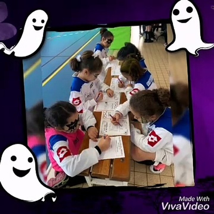 PLATEAU HALLOWEEN AVEC NOS U8 U9 FEMININES