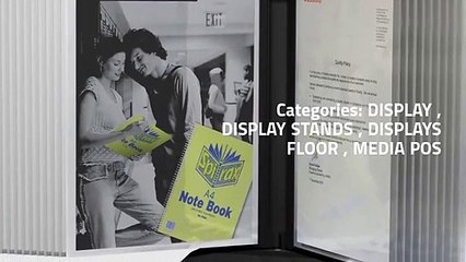 présentoir à brochures
