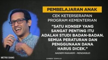 Descargar video: Revolusi Pendidikan Cara Nadiem Makarim