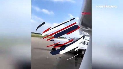 ABD'de gösteri uçağı düştü: 1 ölü