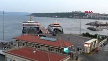 Gökçeada'ya feribot seferleri iptal edildi