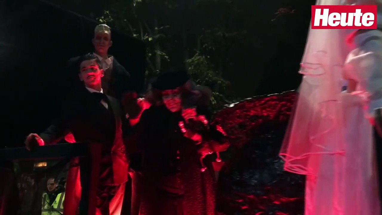 Halloween im Prater: So gruselig ging es in Wien zu