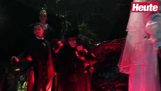 Halloween im Prater: So gruselig ging es in Wien zu