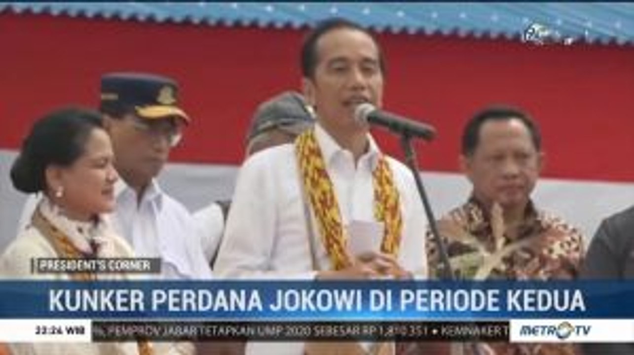 Kunker Perdana Jokowi di Periode Kedua