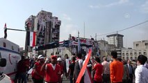 Bağdat'taki göstericilerin kalesi 