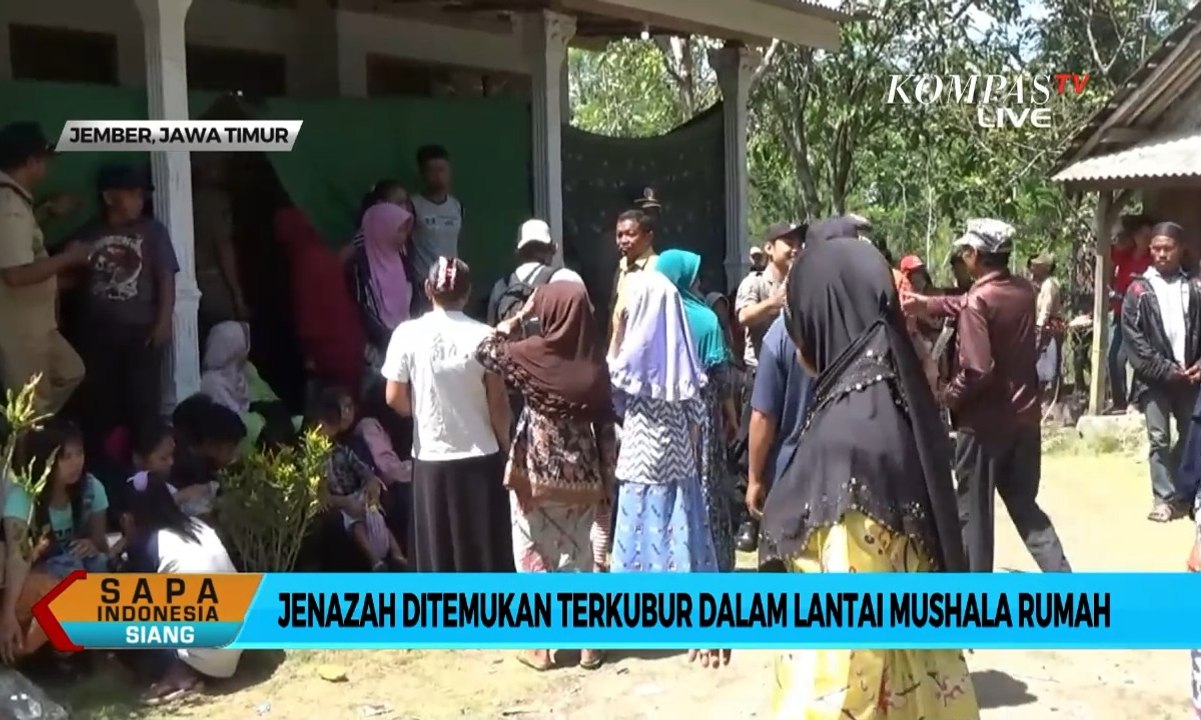Jenazah Ditemukan Terkubur Dalam Lantai Mushala Rumah
