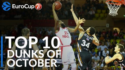 7DAYS EuroCup, Top 10 Dunks of October!