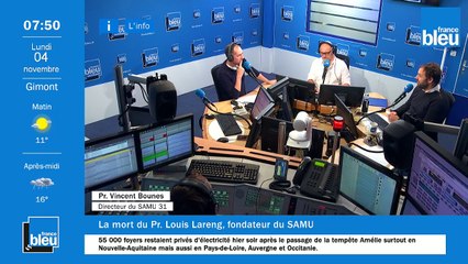 Vincent Bounes, directeur du SAMU de Haute-Garonne